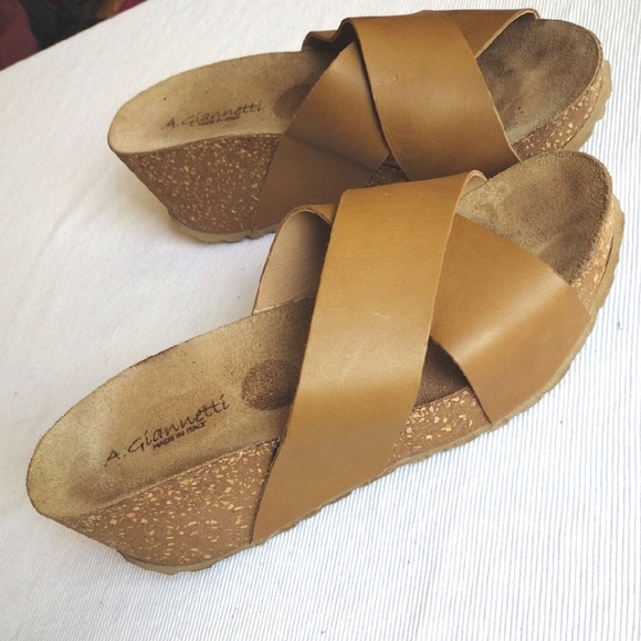 a giannetti wedge sandals